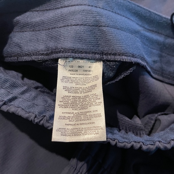 Columbia Hiking Jogger Omni-Shade 50 UPF Blue Nocturnal Size 2XL Adjustable Hem - Picture 4 of 7